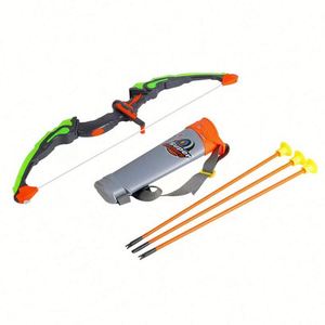 Ensemble de tir à l'arc pour enfants avec cible sur pied, flèches et carquois – Jouets d'extérieur en promotion pour garçons - Product Image 4