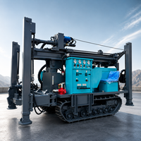 Foreuse de carottage de roche Feiyang, moteur diesel-pneumatique, portable et mobile, pour la construction de puits d'eau, 76 kW