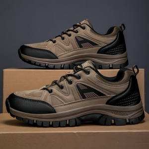 Zapatillas Retro <span class=keywords><strong>de</strong></span> Suela Gruesa Estilo Papá, Parte Superior <span class=keywords><strong>de</strong></span> Cuero Dividido, Suela <span class=keywords><strong>de</strong></span> <span class=keywords><strong>Goma</strong></span> Antideslizante con Absorción <span class=keywords><strong>de</strong></span> Impactos, Punta Puntiaguda, <span class=keywords><strong>Zapatos</strong></span> Casuales <span class=keywords><strong>para</strong></span> Toda Temporada - Product Image 6