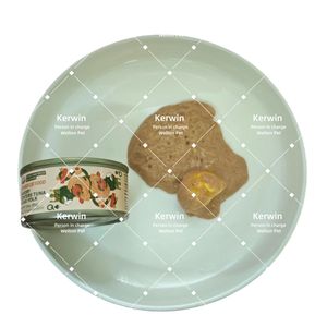 OEM/ODM Comida húmeda enlatada para mascotas para gatos y perros, Mousse de atún, salmón, gelatina, pollo, triturado, carne de pato <span class=keywords><strong>Real</strong></span>, comida húmeda para gatos, venta al por mayor - Product Image 2