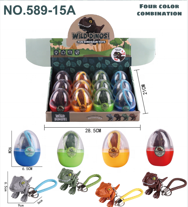 Finger Dinosaur With Keychain