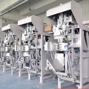 آلة تعبئة المساحيق الناعمة والحبيبات شبه الأوتوماتيكية سعة 40 كجم و50 كجم لتعبئة معجون الجدران والجبس والرمل والأسمنت - Product Image 5