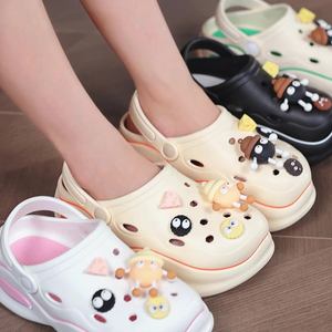 รองเท้าแตะ EVA รุ่น 2026 แบบนุ่มพิเศษ พื้นหนา สไตล์ลำลอง รองเท้าแตะแบบสวมในบ้าน รองเท้าแตะคลาวด์ รองเท้าแตะ EVA สำหรับใส่ในบ้าน - Product Image 5