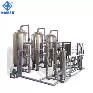 Membrana cerâmica industrial 500 / 1000 / 1500 / 2000 lph ro máquina de tratamento de água resídua purificação