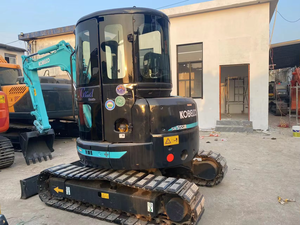Mini-excavatrice d'occasion Kobelco SK55SR 5,16 tonnes, moteur et pompe fabriqués au Japon avec emballage d'origine, prix bas - Product Image 4