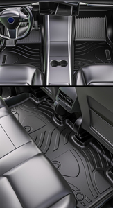 Alfombrillas de Coche Personalizadas para Todo Clima, de Alta Calidad, 3D, TPE, Impermeables, Antideslizantes, Diseño Ejecutivo, para MG RX8 2018-2020, 3.6mm de Grosor, 5-6kg - Product Image 3