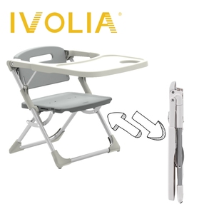 Chaise Haute Bébé Confortable et Portable en Promotion – Sièges Rehausseurs et Chaises Pliantes Compactes pour <span class=keywords><strong>Voyage</strong></span> - Product Image 4