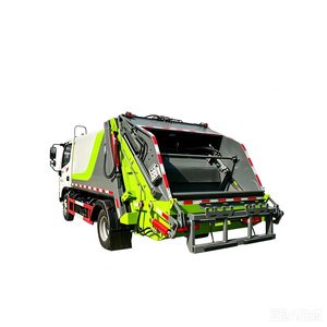 Camión <span class=keywords><strong>Compactador</strong></span> de <span class=keywords><strong>Basura</strong></span> Dongfeng 4X2 de 7 Metros Cúbicos, Camión de <span class=keywords><strong>Basura</strong></span> Municipal, Vehículo de Transferencia de Residuos Domésticos - Product Image 2