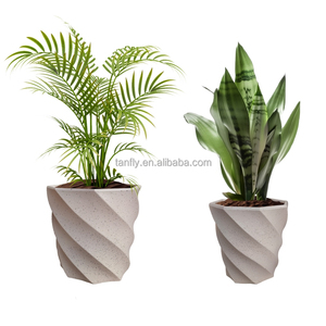 Pot de fleurs en céramique émaillée-Couleurs vibrantes pour ajouter du charme au jardin et à la maison - Product Image 6
