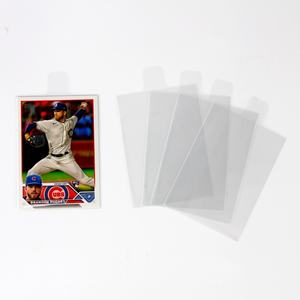 Popular SY Transparent Card Sleeves Custom Logo Available Clear <b>Protectors</b> Baseball Sports for Trading Card Collection - Product Image 1