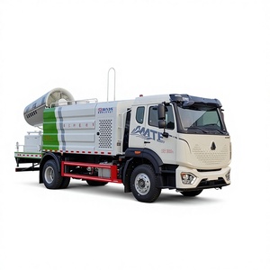 Camión de Aspersión para Supresión de Polvo Sinotruk HOWO 4X2 de 12cbm con Sistema de Pulverización para Obras de Construcción Vial en Venta - Product Image 1