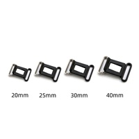 Boucle de dégagement latéral en plastique demi-alliage de Zinc personnalisable de haute qualité pour ceintures tactiques vestes accessoires de colliers de chien