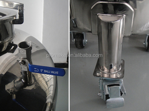 Réservoir de stockage d'huile en acier inoxydable de qualité alimentaire de 500 litres - Product Image 6