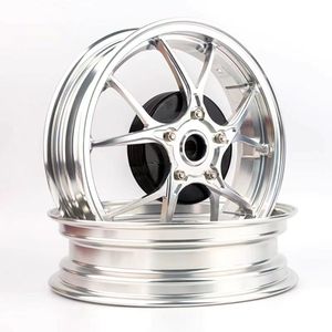 Nouvel ensemble de roues de moto avant et arrière en aluminium forgé de marque OEM pour la course, tailles et couleurs personnalisées, pièce de moto - Product Image 6