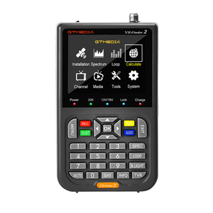 Medidor de señal digital FTA, detector de <span class=keywords><strong>sat</strong></span>élite, receptor de pantalla LCD para ajustar el plato de TV vía <span class=keywords><strong>sat</strong></span>élite, S2/S2/S2X - Product Image 1