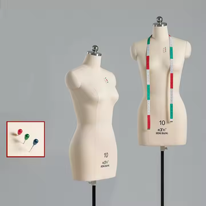 <span class=keywords><strong>Mannequin</strong></span> de forme de robe du haut du corps en mousse factice pour femme avec caractéristiques de tête et de bras pour adultes et enfants - Product Image 4