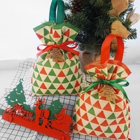 Sacs cadeaux à cordon non tissé personnalisés de Londres avec poignée pour souvenirs produits emballés et imprimés