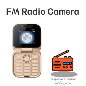 I17 Air Telefono Flip Compatto Dual SIM con Radio FM, Torcia, Blacklist, Schermo da 1.8" e Batteria da 1000mAh - Product Image 4