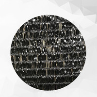 Pare-soleil agricole en HDPE, serre noire, filet d'ombre extérieur 4x6m