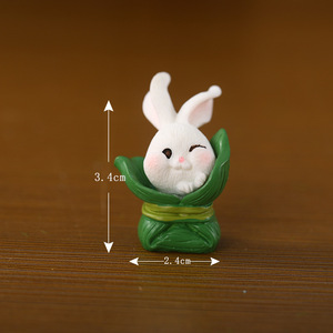 Figuras de Conejitos en <span class=keywords><strong>Miniatura</strong></span> de Resina, Pequeños <span class=keywords><strong>Animales</strong></span> de Conejo, Adornos <span class=keywords><strong>para</strong></span> Jardín de Hadas y Paisajes de Musgo, Modelo Pintado a Mano <span class=keywords><strong>para</strong></span> Relleno de Pascua - Product Image 6