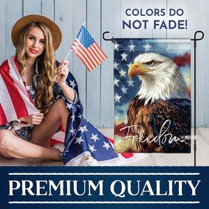 Cờ vườn theo mù<span class=keywords><strong>a</strong></span> Bộ 12, hai mặt, 12x18 inch, chịu được thời tiết, có kẹp chống gió - Product Image 3