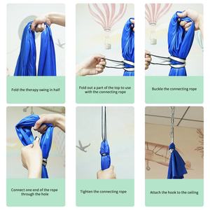 Enfants aérien Yoga hamac autisme TDAH traitement troubles hamac intérieur thérapie sensorielle balançoire pour les enfants - Product Image 3