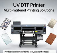 Nouvelle imprimante DTF UV entièrement automatique rouleau-à-rouleau pour hôtels avec garantie d'un an et transfert d'étiquettes textiles