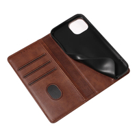 Funda Tipo Cartera de Cuero PU Premium para iPhone 14 - Funda con Soporte para Teléfono, Ranuras para Tarjetas, Cierre Magnético y Protección Contra Impactos