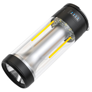 Lampe de camping LED rechargeable magnétique, éclairage de travail extérieur pour tente, autonomie de 25 000 heures avec interrupteur - Product Image 1