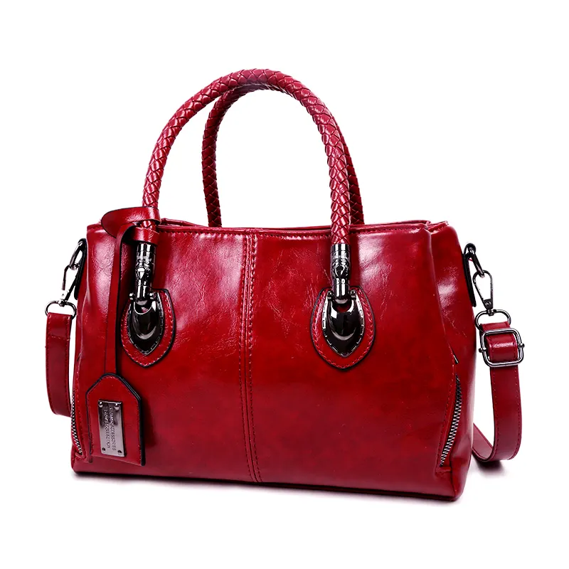 Casual style leather ladies shoulder fashion tote bag hot sell bags classic women handbags