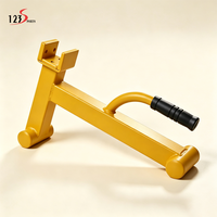 Équipement de fitness personnalisé, accessoires Smith, équipement de gym, barre de soulevé de terre avec peinture jaune pulvérisée, cric