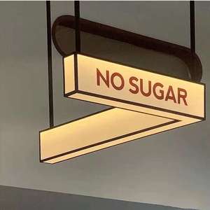Công NGHIỆP 4x8 chân trần lớn treo seg <span class=keywords><strong>lightbox</strong></span> cho sân bay/sảnh khách sạn wayfinding signage cửa hàng trong nhà hiển thị - Product Image 1