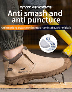 批发热销运动鞋安全鞋工作靴运动工作安全鞋防水空气舒适安全鞋行业 - Product Image 3