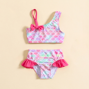 Original Factory Dip Dye <strong>Junior</strong> Child Swimwear Bikini <strong>Swimsuit</strong> Children - Product Image 3
