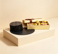 Coussinets en papier biodégradable personnalisés pour chocolats, bonbons et biscuits, de qualité alimentaire, antichoc et anti-graisse