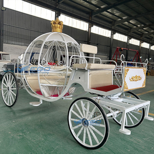 Voiture de mariage électrique de type citrouille, chariot de tourisme sans chevaux, véhicule électrique de type citrouille - Product Image 5