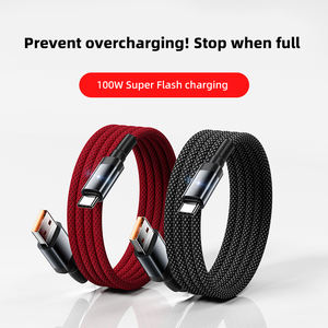 Cable USB a Tipo C Universal de 100W, 1.2M 2M, Cargador de Datos de Carga Rápida de Alta Calidad para Teléfonos Móviles - Product Image 3