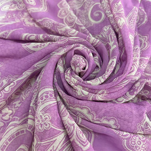 100% Polyester chiffon <span class=keywords><strong>Crinkle</strong></span> in vải kỹ thuật số in ấn thoáng khí may - Product Image 6