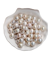 Perle Edison blanche AAA de 12 à 13mm, perles baroques d'eau douce de haute brillance en forme de Edison