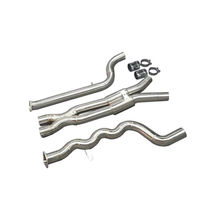 Ecnal pour 2021 + Bmw G80 G82 M3 M4 S58 3.0T T304 Acier Inoxydable 76mm 3 Pouces Doubie Tube Twisted Tube Midpipe - Product Image 1
