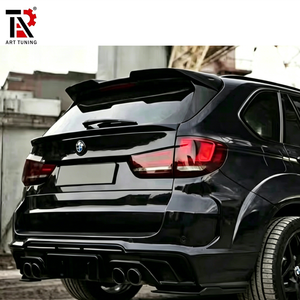 Aileron arrière en fibre de carbone pour pare-chocs de voiture BMW F85 X5M F15 2013-2019 – Fibre de carbone humide - Product Image 2