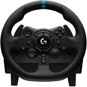 Logitech g923 roda de corrida gaming, original, dual-motor, comentário, força de condução