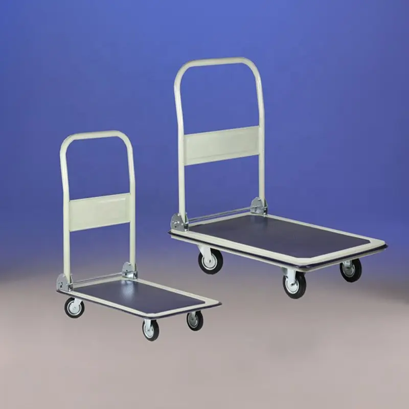 300kg Capacity Folding Platform Hand Trolley Carts