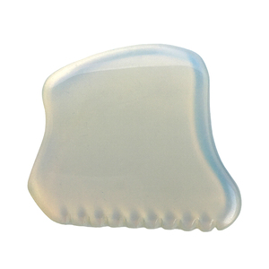 Outil <span class=keywords><strong>pour</strong></span> le <span class=keywords><strong>Massage</strong></span> du <span class=keywords><strong>visage</strong></span>, <span class=keywords><strong>pierre</strong></span> d'agate <span class=keywords><strong>de</strong></span> mousse verte naturelle <span class=keywords><strong>de</strong></span> haute qualité, Gua Sha, <span class=keywords><strong>Jade</strong></span>, vente en gros - Product Image 4