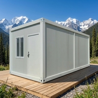Maisons miniatures portables et amovibles de luxe à bas coût, de style plat, de 20 et 40 pieds, préfabriquées, modulaires, détachables, pour bureaux, bâtiments scolaires et gymnases
