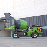 Camion malaxeur à béton mobile robuste pour un mélange efficace à vendre