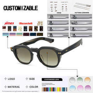 Gafas de Sol Unisex Ovaladas con Montura Completa, Lentes Degradadas, 100% Protección UV, Estilo Retro, Protección Solar para Adultos - Product Image 4