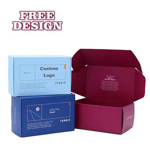 Cajas de Regalo de Papel de Alta Calidad con Extremos Enrollados, Muestra Gratuita, Cajas de Empaque Impresas con Logotipo Personalizado - Product Image 1