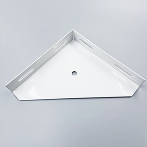 Bed <b>Corner</b> Brace Triangle <b>Bracket</b> Cold Rolled Steel Powder Coated Zinc Plating Floor Mounting Support <b>Bracket</b> - Product Image 4