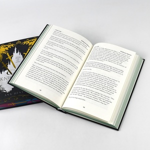 Stampa Personalizzata di Libri con Bordi Spruzzati e Stampa <span class=keywords><strong>a</strong></span> Caldo su Copertina Rigida per Editori - Product Image 6